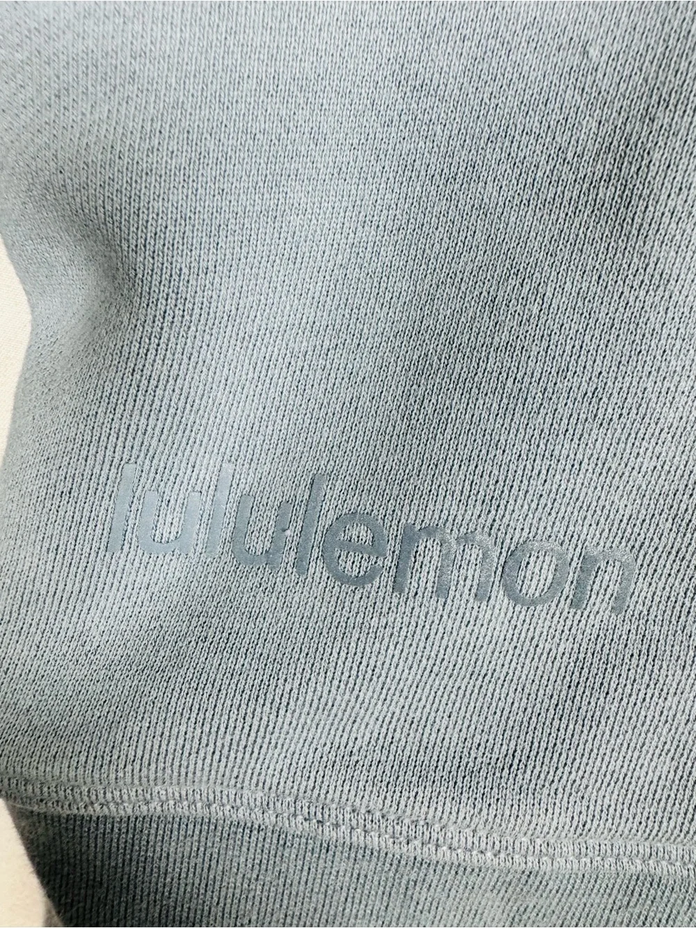 Lululemon Perfectly Oversized Crew *Graphic Chambray Women’s 8 Retail $108